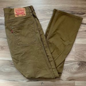 Levi 513 Brown Jeans